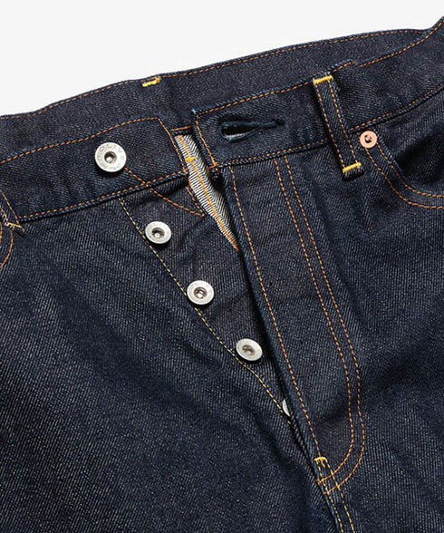 MR.OLIVE/15oz OLD SELVAGE DENIM / WASHED RELAX TAPERED JEANS ミスターオリーブ/15オンス オールドセルビッチデニム/ウォッシュド リラックステーパードジーンズ